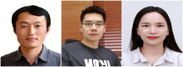 (왼쪽부터) 교신저자 김상훈 책임연구원,교신저자 문건희 선임연구원, 제1저자 레 티 타오 학생연구원