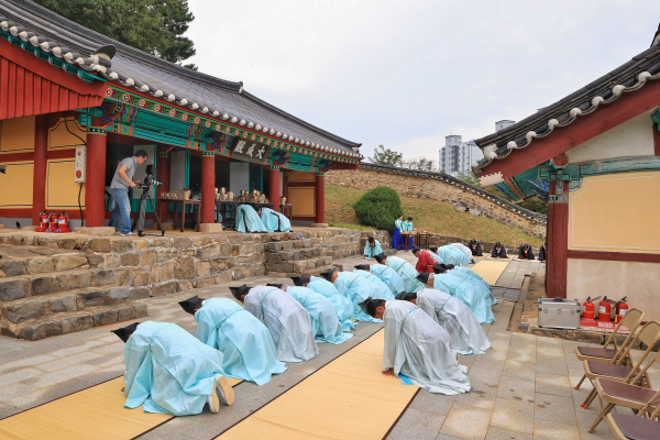 당진향교, 추기석전 봉행 모습