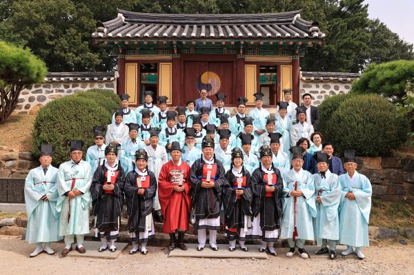 당진향교, 추기석전 봉행 단체사진