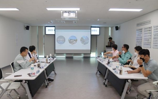 하반기 공공체육시설 모니터링단 ‘술래’ 위촉식 모습