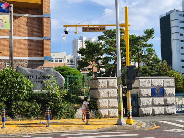 가오초등학교 주변 방범용 CCTV 시설개선