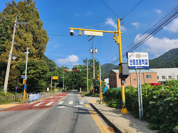신흥초등학교 주변 방범용 CCTV 시설개선