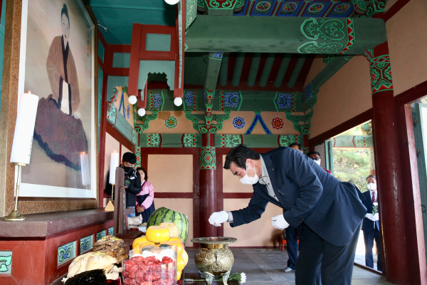 제26회 도미부인 경모제 개최 모습