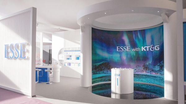 면세박람회 KT&G 부스 이미지