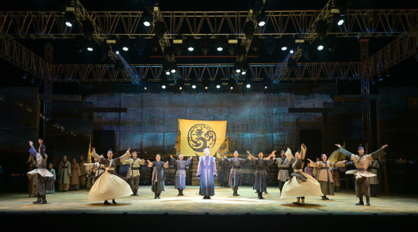 뮤지컬 웅진판타지아 장면 모습