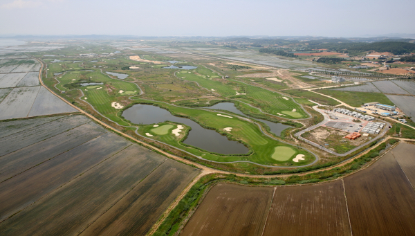 태안기업도시 항공사진