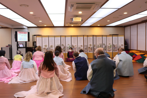 2022 UCLG총회 참가자, 한국효문화진흥원 방문 체험 모습