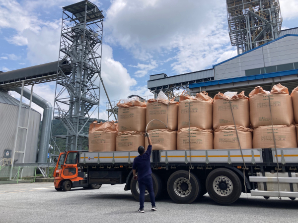 공공비축미 매입 모습