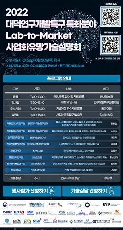 사업화유망기술 설명회