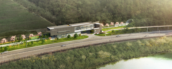 단양의 옛 터널,복합문화공간 조감도