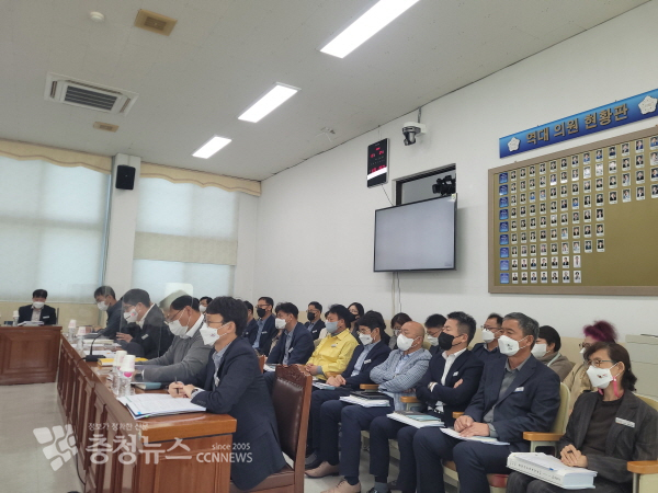 서천군의회 행정사무감사