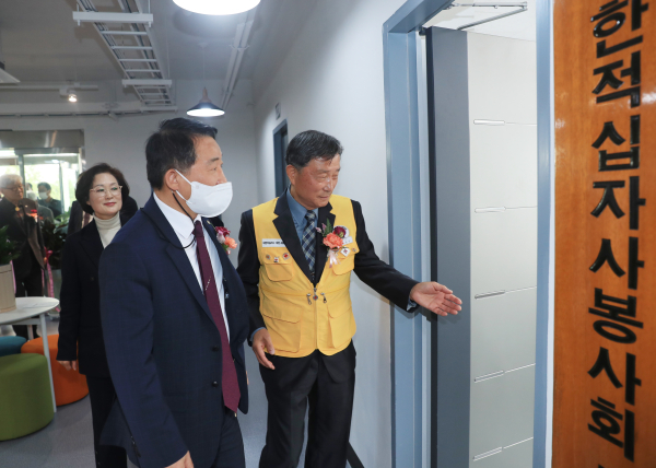 26일 열린 서구단체협력센터 개관