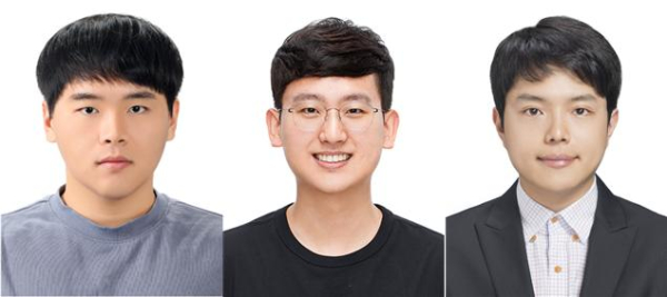 신기정 교수 연구팀. (왼쪽부터) 이건 석박통합과정, 유재민 박사, 신기정 교수.