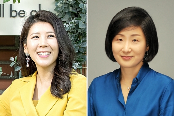 ACM 인터넷측정학회 Test of Time Award를 수상한 차미영(왼쪽), 문수복 KAIST 전산학부 교수.