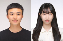배재대 김윤환(사진 왼쪽), 박예빈 학생