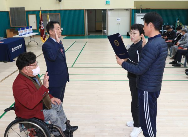 제7회 서구청장배 전국 장애인배드민턴대회 행사 사진