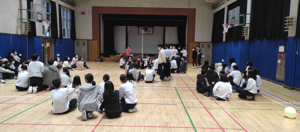 ‘중3 학생을 위한 찾아가는 힐링데이’ 진행 모습