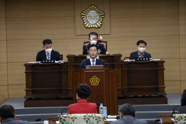 박정현 부여군수 시정연설