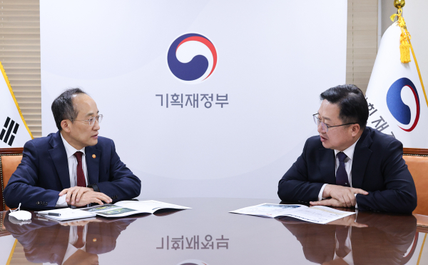 이장우 대전시장, 추경호 경제부총리 면담... 지역 현안 건의2