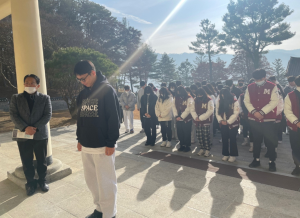 윤봉길 의사 사당 ‘충의사’ 참배 모습