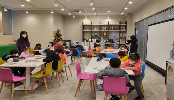 2022년 꿈이 트이는 독서교육 “꿈틀꿈틀 동네북”행사 진행 모습