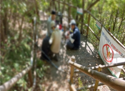계룡산국립공원, 흡연 및 음주행위 등 과태료 부과