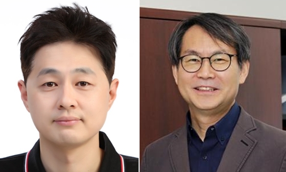 왼쪽부터 KAIST 전기및전자공학부 서창호 교수, 최경철 교수