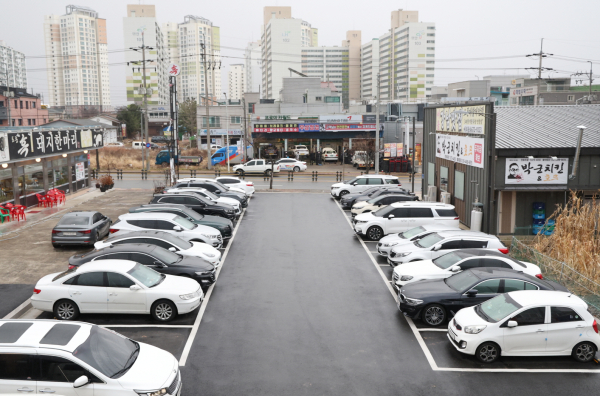 주차장 확충 (동문리 공영주차장)