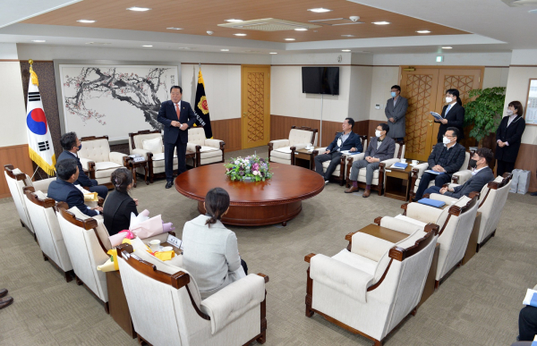 도의회 독서왕 선정패 수여식