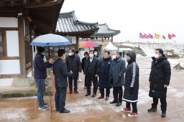 서산시의회 예결위, 현장방문 (해미읍성)