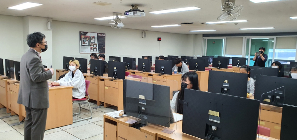 “2022 대덕대학교 취업활성화 프로그램” 진행 모습