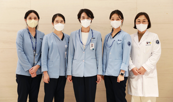 2022년 한국의료질향상학회 가을학술대회에서 ‘구연발표 우수상’ 수상 모습