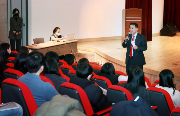 20일 서구 새내기 공무원 기본소양 교육 실시 장면