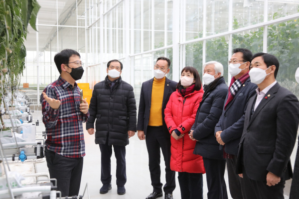 전주 농업유전자원센터 및 전북 김제 스마트팜 혁신밸리 방문