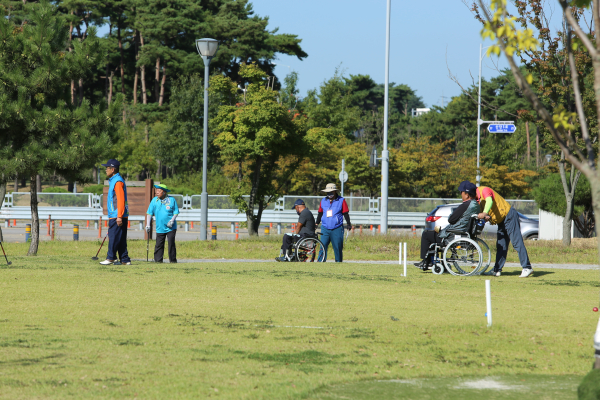 해나루파크골프장 전경 사진