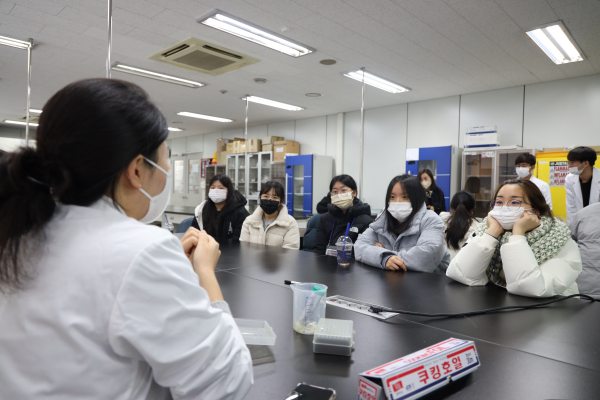 지역 고등학생 진로탐색을 위한 ‘2022 약학체험 프로그램’ 진행