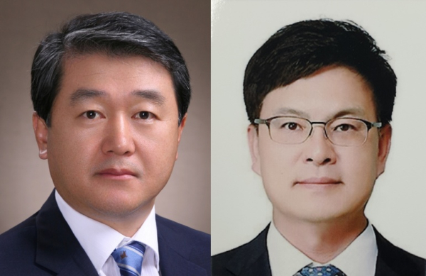 계룡건설 조명원(왼쪽) 권용봉 부사장