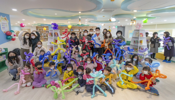 대덕구육아복합마더센터 개소식 모습