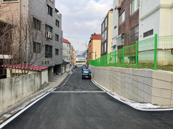 소로3-석교47호선 도로개설공사 현장