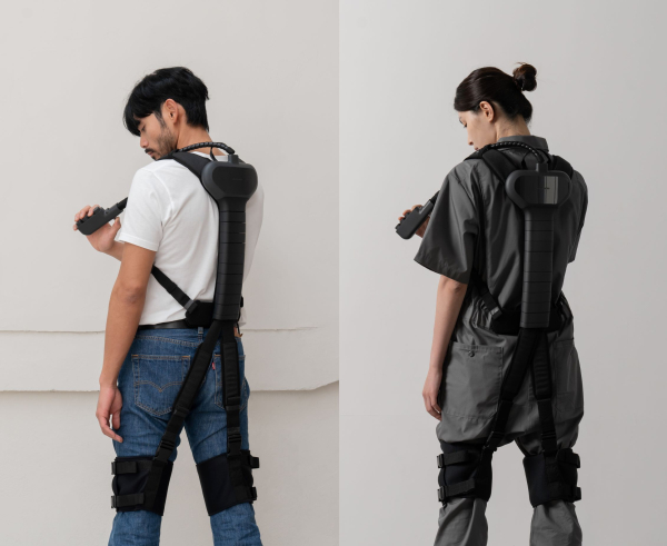 작업자용 초경량 웨어러블 로봇 '윕스'/한기대 제공