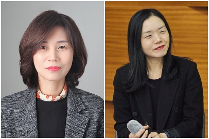 (좌)장종화 교수, (우)정효정 교수