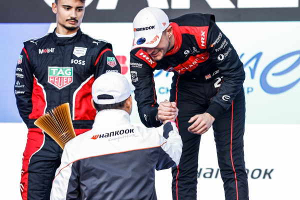 2023 한국 멕시코시티 E-PRIX 우승을 차지한 아발란체 안드레티 포뮬러 E팀의 제이크 데니스