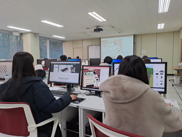 동계 교원 정보화 집합연수 운영 모습