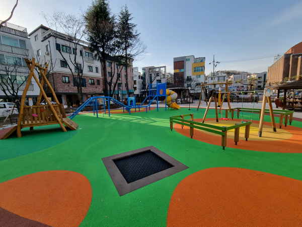 숯골어린이공원 모습