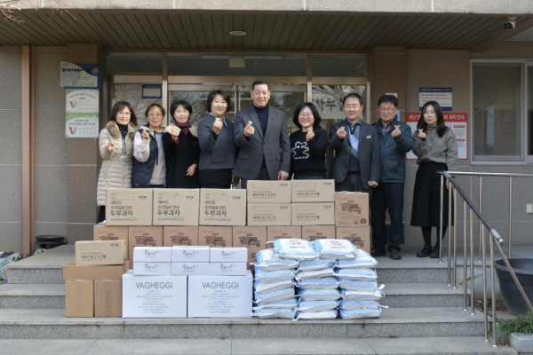 최원철 시장 사회복지시설 위문 사진