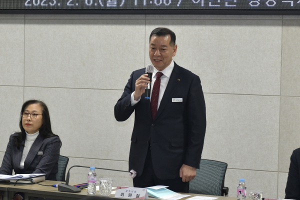 최원철 공주시장 이인면 연두방문 주민소통 모습