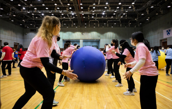 배재어울림 한마당 체육대회를 즐기는 배재대 유학생들