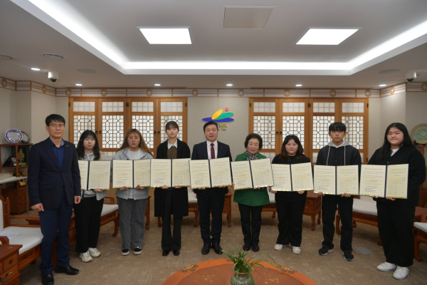 탄소중립 공동선언식 기념촬영