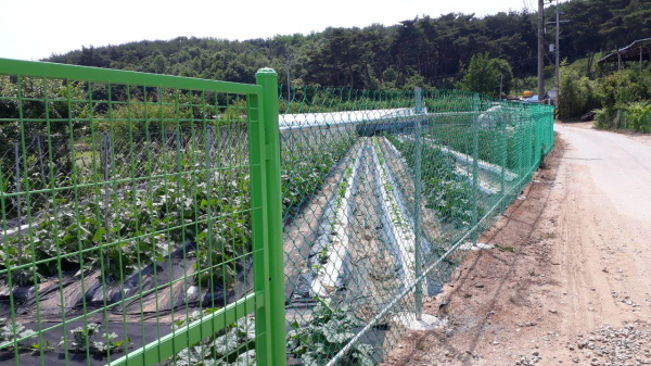 홍성군, 야생동물 피해 예방시설 설치