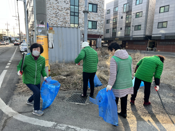 새봄맞이 환경정비 모습